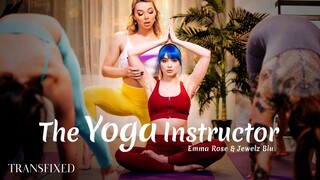 Yoga Teacher Gets Blonde Blowjob - смотреть новое порно видео HD-PORN.ONLINE