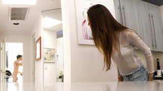  Stepmate Seduces Brother in Bed  - смотреть новое порно видео HD-PORN.ONLINE