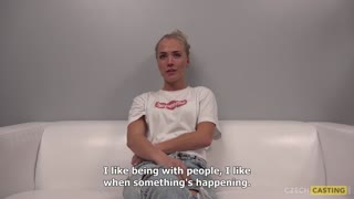 Sexy Czech Blonde Rozalie in Hot Casting - наслаждайтесь лучшим порно на HD-PORN.ONLINE