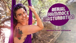 Hot MILF Cat Asstrophe Solo Fingering in Aerial Hammock - наслаждайтесь лучшим порно на HD-PORN.ONLINE