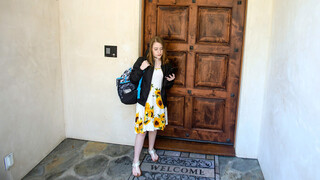 Petite Teen Alice Merchesi Teases with Tiny Ginger Pussy - смотреть новое порно видео HD-PORN.ONLINE