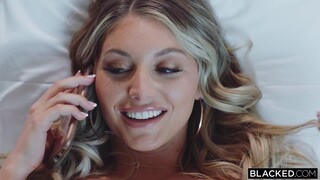 Interracial Blonde Kayley Gunner Takes Anton Harden's Big Cock in Missionary - смотреть новое порно видео HD-PORN.ONLINE