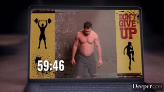 Hot Trainer Threesome with Seth Gamble & Kyle Mason DP'ing Cali Caliente - смотреть новое порно видео HD-PORN.ONLINE