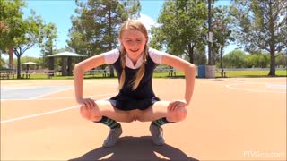 Cute Blonde Sharlotte in Pigtails Outdoor Upskirt Voyeur - смотреть новое порно видео HD-PORN.ONLINE