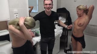 Hot Czech Swingers Group Sex with Blondes and Brunettes - смотреть новое порно видео HD-PORN.ONLINE
