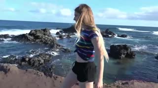 Niki Snow Gives Amazing Handjob POV - Road to Hana Ride - наслаждайтесь лучшим порно на HD-PORN.ONLINE