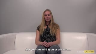Hot Czech Blonde Tereza in Sexy Casting Video - смотреть новое порно видео HD-PORN.ONLINE