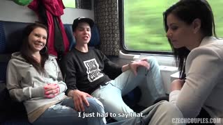 Hot Czech Brunettes in Wild Group Sex Orgy - смотреть новое порно видео HD-PORN.ONLINE