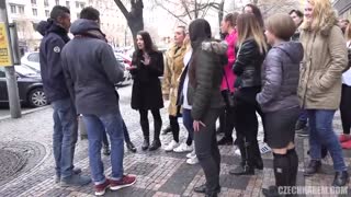 Czech Harem 9 with Hot Blonde and Pregnant Gangbang - смотреть новое порно видео HD-PORN.ONLINE