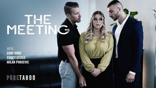 Codi Vore Big Boobs Blonde in Taboo Business Meeting with Two Big Dicks - наслаждайтесь лучшим порно на HD-PORN.ONLINE