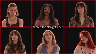 Guess the Straight Girl Round 1 – Lesbian Kissing Game with Blonde and Redhead - наслаждайтесь лучшим порно на HD-PORN.ONLINE