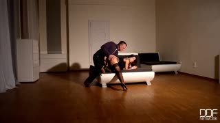 Satin Bloom Gets Dominated – Rough BDSM Training with Big Tits Brunette - наслаждайтесь лучшим порно на HD-PORN.ONLINE