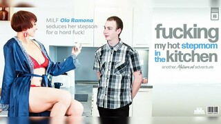 Fucked My Stepmom Ola Ramona in the Kitchen - наслаждайтесь лучшим порно на HD-PORN.ONLINE
