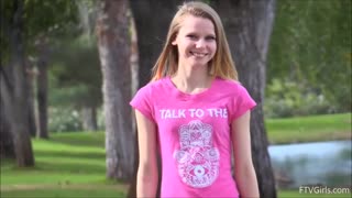 Shy Teen Catarina Flashes Her Upskirt & Tight Body - наслаждайтесь лучшим порно на HD-PORN.ONLINE