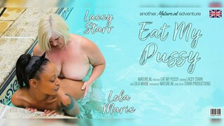 Blonde Bombshell Lacey Starr and Ebony Lola Marie Get Intimate - наслаждайтесь лучшим порно на HD-PORN.ONLINE