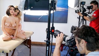 Behind the Scenes with BTS: Adriana Sephora and Darcie Dolce - смотреть новое порно видео HD-PORN.ONLINE