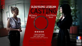 Lucifera Beast and Milena Steel's Sizzling Lesbian Casting - наслаждайтесь лучшим порно на HD-PORN.ONLINE