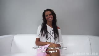 Sexy Czech Brunette Veronika – Hot Casting Euro Babe - наслаждайтесь лучшим порно на HD-PORN.ONLINE