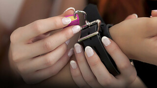 Hot Lesbian Lovers Amarna Miller and Silvie Luca Fingering and Licking Pussy Close Up - смотреть новое порно видео HD-PORN.ONLINE